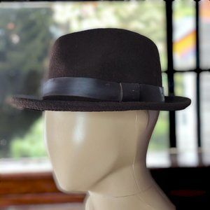 FELT/WOOL with LEATHER BAND Hat